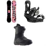 Burton Yeasayer Womens Snowboard Package with Board, Boots and Bindings