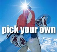 Create Your Own Snowboard Package