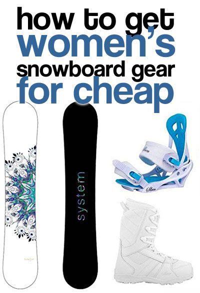 How to Get Women's Snowboard Gear for Cheap